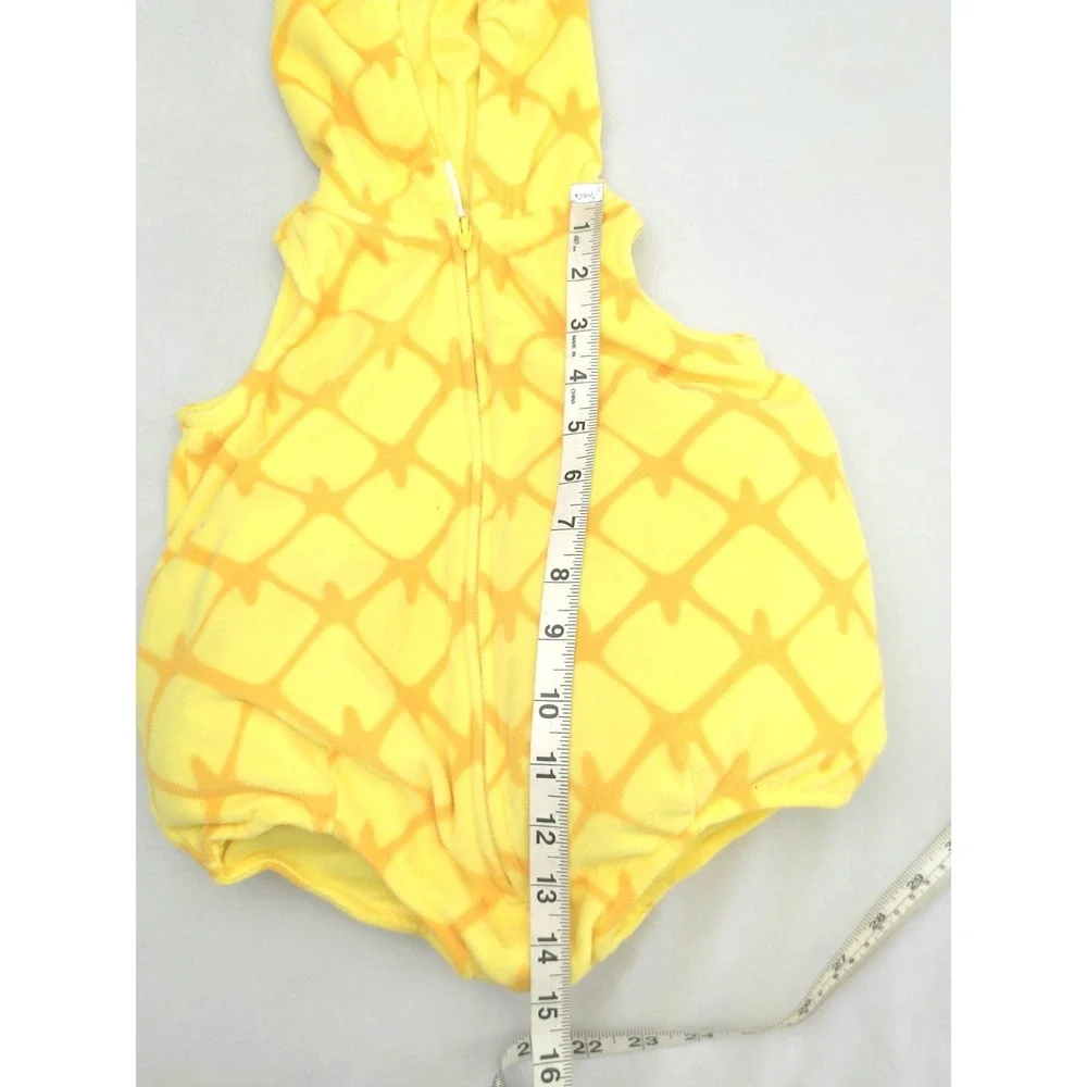 Carter's Baby Pineapple Hooded Halloween Costume 3-6 Months Infant Plush Y